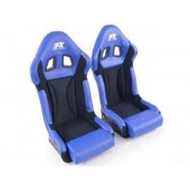 CAR SEAT COVER SET TRAX BLUE PANEL VAUXHALL ZAFIRA DESIGN 99-05
