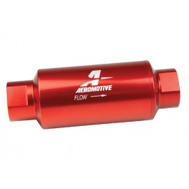 10-Micron Fabric Element Aeromotive 12377 Filter Bright-D AN-08 Male In-Line