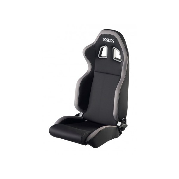 SPARCO R100 Tubular racing seat BLACK/GREY SPARCO R100 Tubular racing seat BLACK/GREY